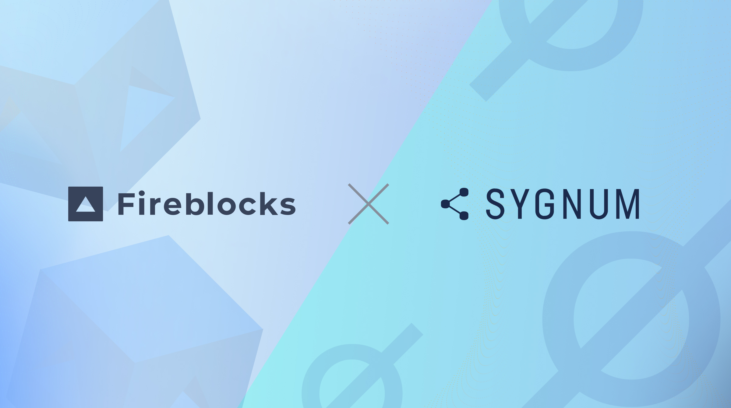 Sygnum taps Fireblocks for new instant settlement network